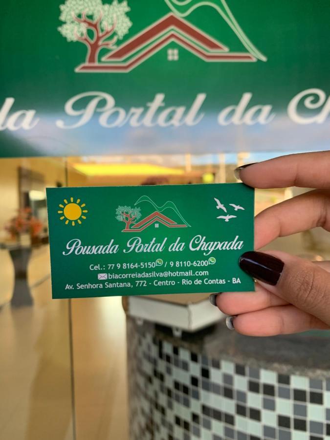 Pousada Portal Da Chapada Rio de Contas Exterior foto